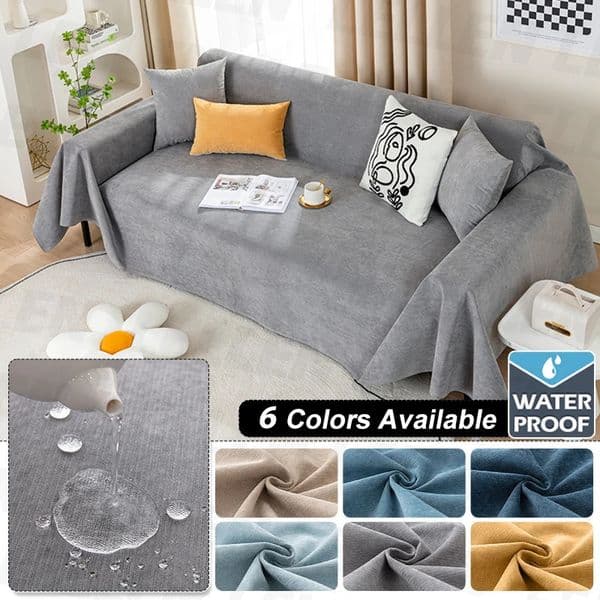 Waterproof Sofa Towel Solid Colour High Quality Sofa Cover Multifunctional Dustproof Durable Sofa Towel For Living Room Decor 251213