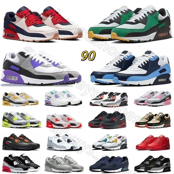 Originals OG Outdoor 90 Running Shoes For Mens Women 90s Sports Designer Sneakers Phantom Coconut Milk Spider Black White Infrared Platform Trainers Size 36-47 17