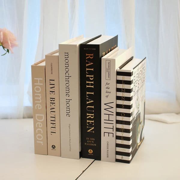 3Pcs/Set Decoration Books Rich in layers Set of books Home Decor Ornaments cosmetic room Coffee Table Book 251213