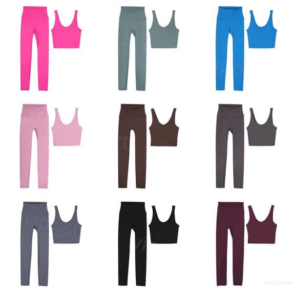 Women Sports Yoga Suit Quick Dry Fitness Sets Breathable Running Yoga Wear Pilates Bodybuilding Bra And Pant Sportswear Quick Dry Jogging Ladys Tight Stretch