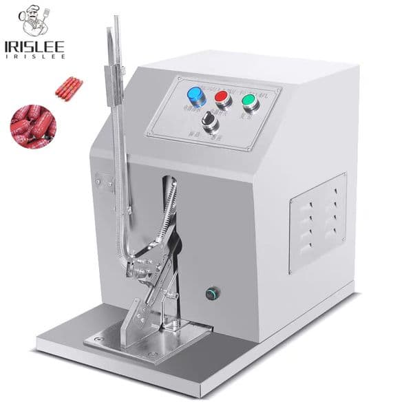 Automatic Sausage Tie Wire Binding Machine Sausage Linker Machine Ham Knot Tying Machine
