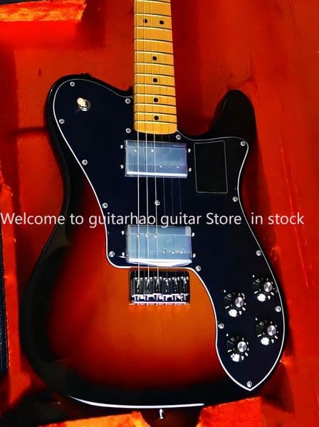 Manufactured in Chinese factories High Quality Merle Haggard Guitar TUFF DOG Tone Sunburst Electric Guitar HOT #369899