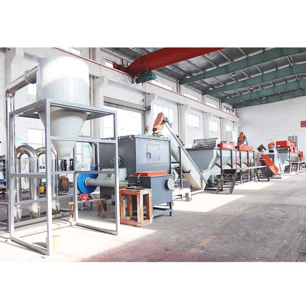 High-Capacity PE/PP Film and Raffia Bag Washing Recycling Line - Fully Automated Production System