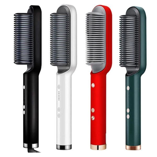 Professional Hair Comb Brush Beard Straightener Hair Straightener With Anti-Scald Feature Beard Straightener Comb 251218