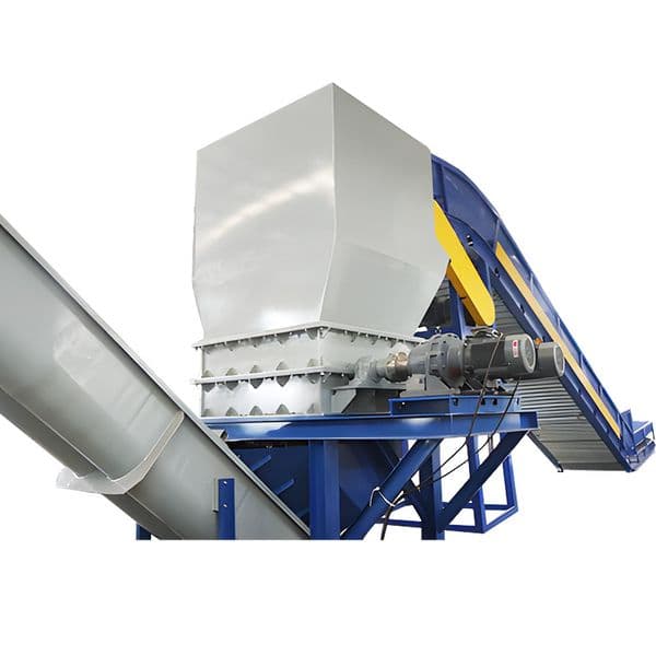 Fully Automatic PET Bottle Recycling Plant - Crushing, Washing, Dewatering & Drying Line