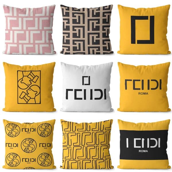 Designer four seasons universal sofa square pillow case home decoration