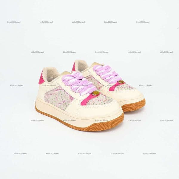 New Child Sneakers Autumn kids shoes Size 26-35 Including paper boxes Two-color shoelaces baby casual shoes A431X12N115-g