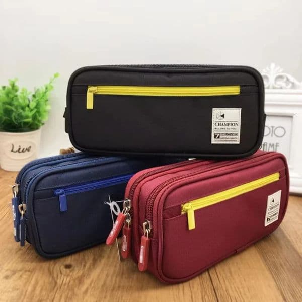 Large Capacity Pencil Case Pen Bag Pen Box Pencil Cases Storage Student School Office Supplies Stationery Gift 251215