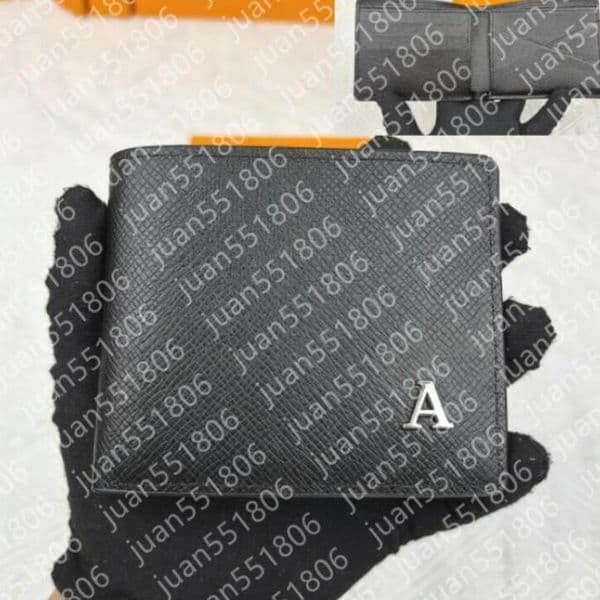 Genuine leather Designers Men wallets flower card holder women fashion plaid style purse mens Clutch wallet luxurys Man Bags with box and dustbag