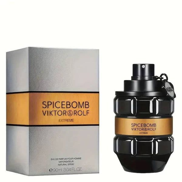 Luxury Ddmyhappy maquillaje Viktori Spice Bomb Eau De Parfum- Men's Cologne, Long-Lasting Fragrance,Woody Spice- Men's Cologne- With Citrus And Tobacco Note P L