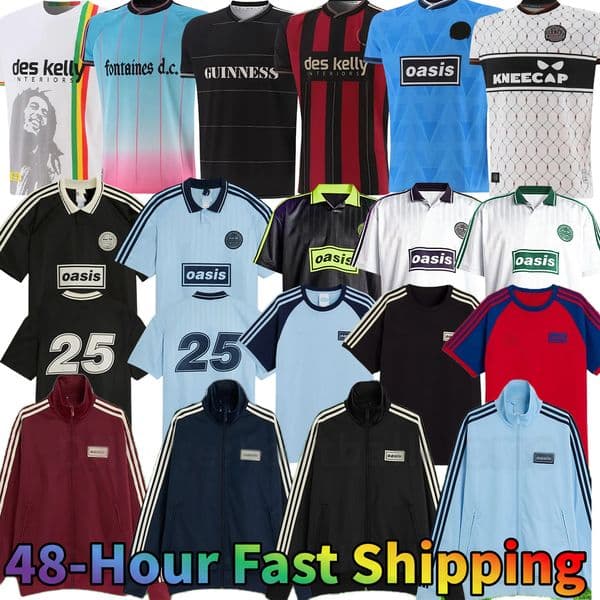 25 26 Bohemians Oasis Tour Live 135th Anniversary Football Jersey 2025 2026 Camisetas HOME AWAY THIRD GOALKEEPER football shirt adult kids kits men Oasiss