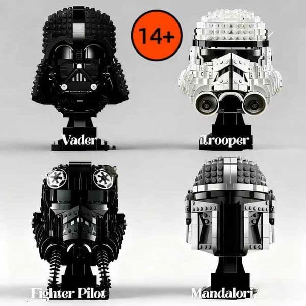 2026 New Space Wars 75276 75304 75274 75328 Building Blocks Stormtrooper Vader Tie Fighter Ot Christmas Gift Y251218 Toy