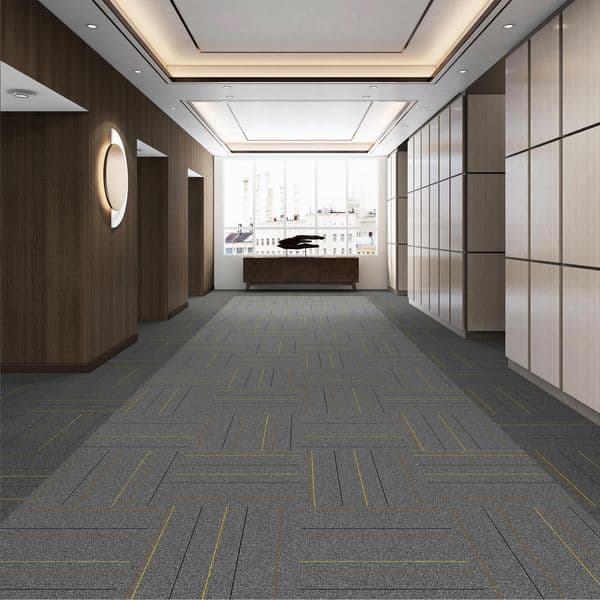 Durable Polypropylene Loop Pile Rug - Custom Solid Color, Non-Woven Backing (Patchwork Design)