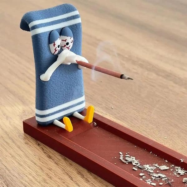 Incense Stick Holder Handmade Burner for Home Office Decor Meditation Yoga Aromatherapy Gifts Craft Decorative Accessories 251215