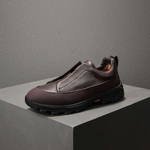 Factory Direct One-Piece Dropshipping Slip-On Deer Leather Outdoor Hiking Casual Men's Shoes