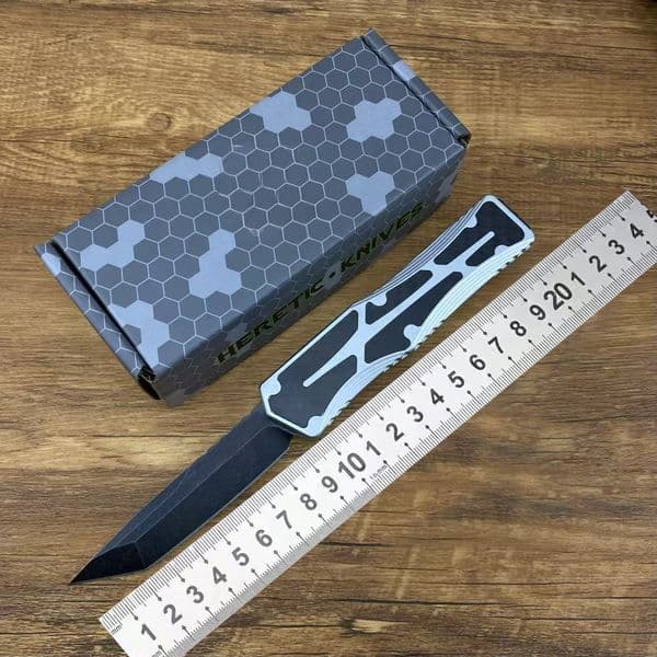Micro Technology Heretic Outdoor Portable Camping Tactical Survival Pocket Sharp Fruit Knife