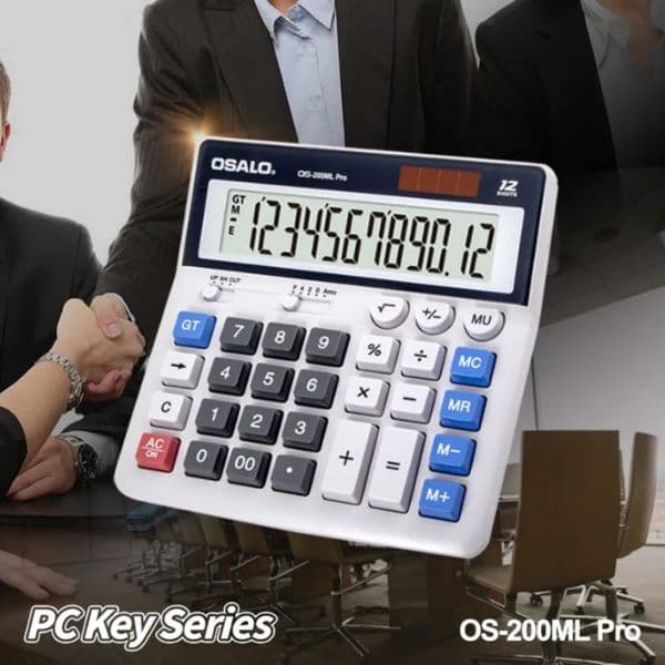 Solar Calculator ABS Plastic Office Financial 200ML Environmental Science Energy Student Function Calculators 251218