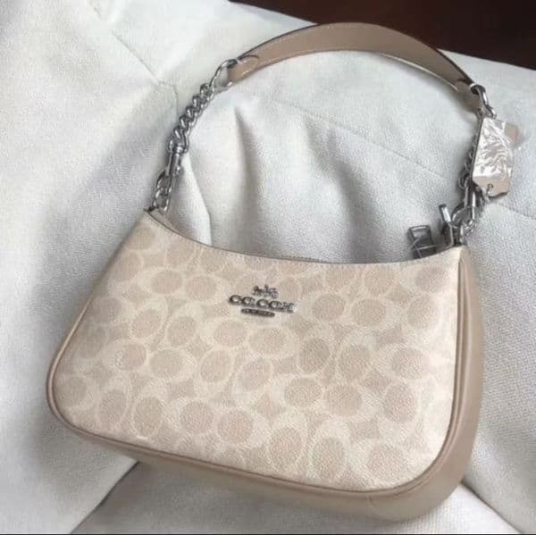 10A teri shoulder bag Teri Bag Designer Bag mini crossbody bag Women Classic Old Flower hobo bag Casual Handheld Chain Bag Half Moon Bag Smooth Leather Shoulder Bag