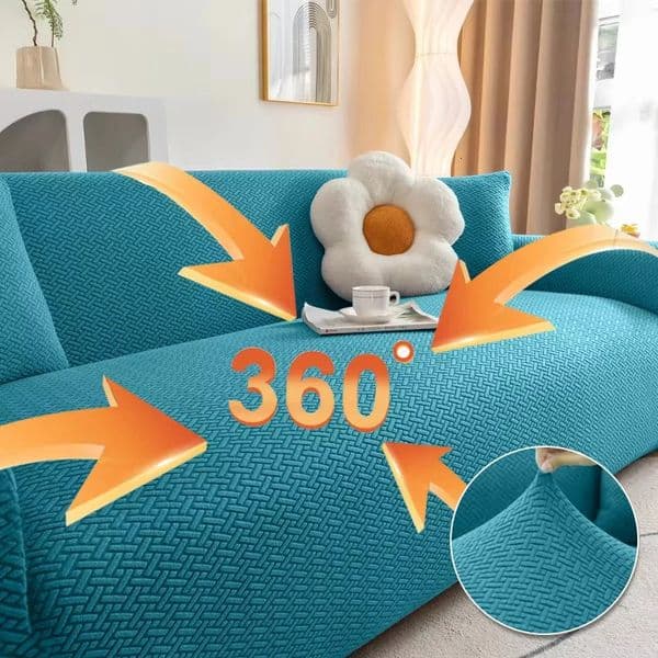 Elastic Jacquard Fabric Sofa Cover Stretch Couch Cover Sectional L Shape Sofa Slipcover Corner Case For Home 1/2/3/4/5 Seaters 251215BJ