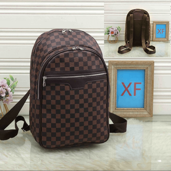 Luxury designer PU Leather for Men & Women, Casual Travel School shoulder bag Backpack with Large Capacity, Multi-Color Option