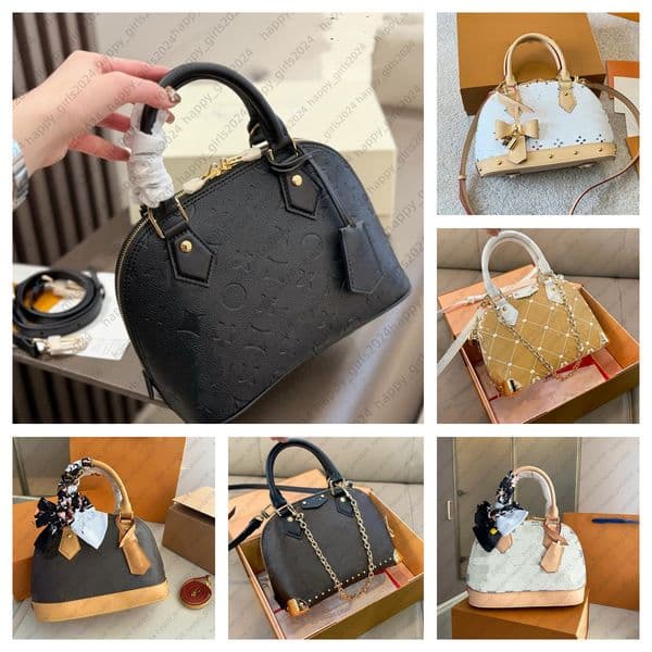 Luxury Bag Designer bag Women Alams BB Shell Bag Tote shoulder bag Top quality Totes Purse wallet handbag Evening Underarm Hobo bag embossed Genuine Leather Pochette