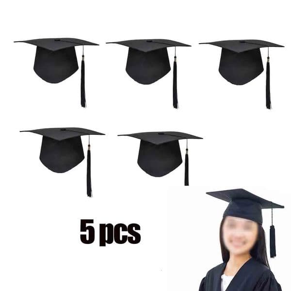5pcs Academic Hat Acrylic Fibers Headwear Academy Souvenir Caps Cosplay Supplies Pendent Unisex Graduation Hat master 251219BJ