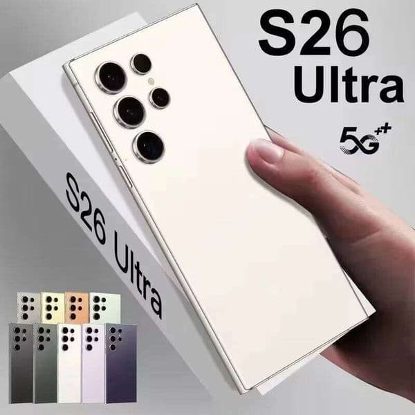 2026 HOT S26 Ultra 22Gb 2Tb Original Intelligent 5G Card Dual Standby Android 14 System Global Version 8000Mah Battery