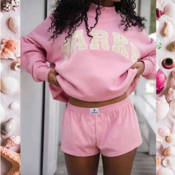 Grey Printed Sweatshirt Women Soft Fleece Long Sleeve Sweatshirt Female Autumn Winter High Neck Loose Women's Hoodie Clothes
