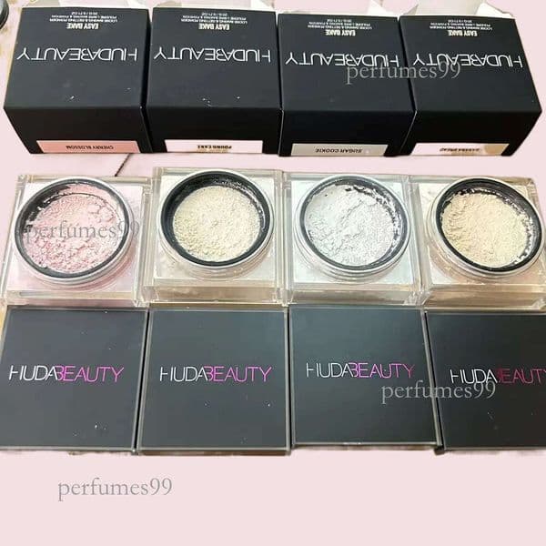 Beauty HUDA Face 20g Baking Setting Powder Makeup Easy Bake Natural Finishing Oil-control Loose Powders 4 colors good quality fast ship