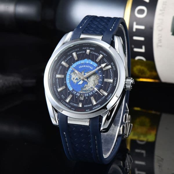 High-quality men's fashion Watch New Luxury Mens Watch Designer Fashion Vintage casual watch Waterproof Male Rubber Business Quartz Watch Montre de clock Gift