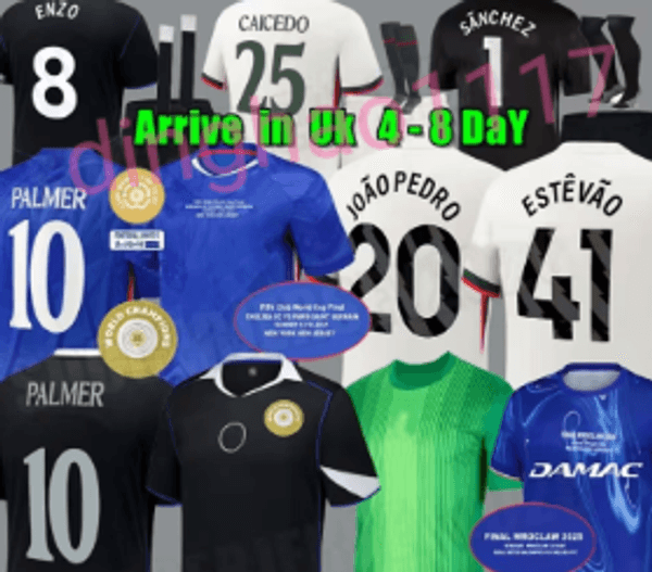 25 26Nkunku Jackson CFC soccer jerseys Disasi 2025 2026 Enzo Fernandez Mudryk JAMES STERLING Cucurella Chukwuemeka football shirt men kids Ugochukwu