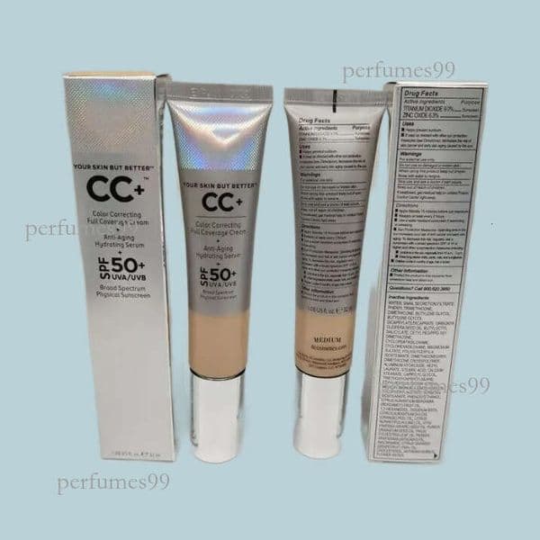 Foundation Face before CC Your skin but better Nude Glow serum Light Medium Powder Skin Correction Cream 32ml Moisturizing mask Beauty makeup