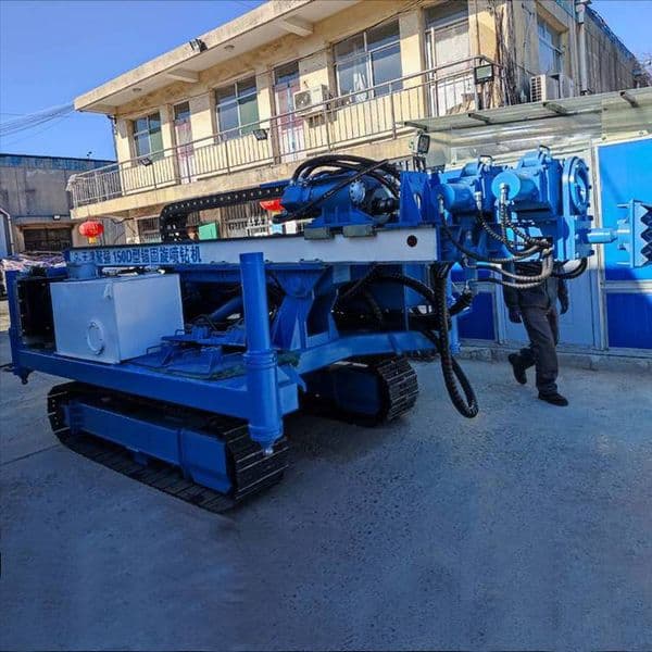 Geological Exploration Rig 150 Meters | High Pressure Jet Drilling Machine from China