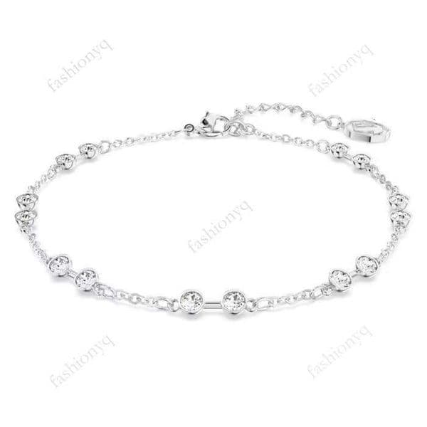S Remix Designer Bracelet For Women With Diamond Elements Crystal Exquisite Sparkling Element Designer Jewelry