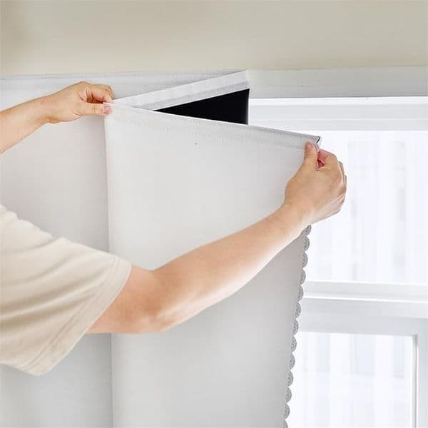 100 Blackout curtain curtain Can Be Pasted Without Punching Portable curtain for Bedroom Living Room Basement Blackout Sun Protection and Heat Insulatio 251215
