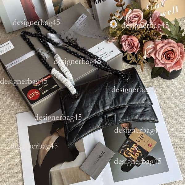 Complete VIP Packaging Hourglass Bag designer bag Exclusive Luxury handbag Inner Label Not For Sale