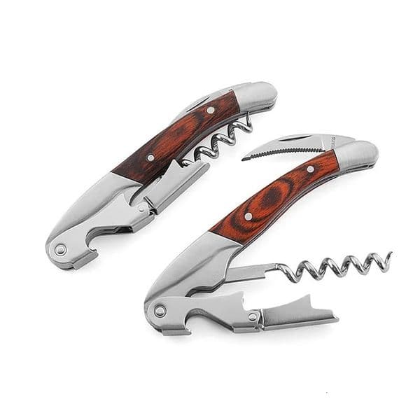 Wine Corkscrew Multifunction Wooden Handle Stainless Steel Red Bottle Opener Kitchen Accessories Cork Remover Beer 251222