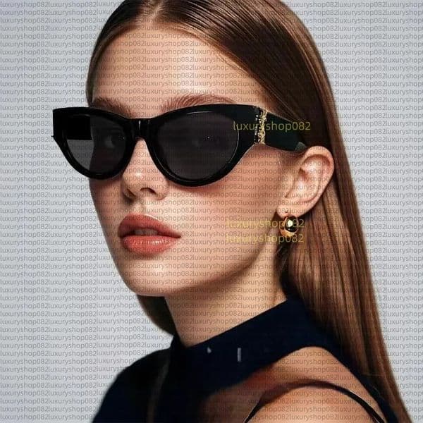 Fashion Designer Sunglasses Women Cat Eyes Glasses Womens Sunglass Plank UV400 Polarized Glass Lens With Box S1007 hot