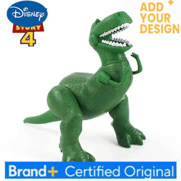 Disney Toy Story 4 Rex Green Dinosaur 22cm Pvc Action Figure Movable Legs Mini Model Dolls Collectible Toys For ChildrenS Gift H251222