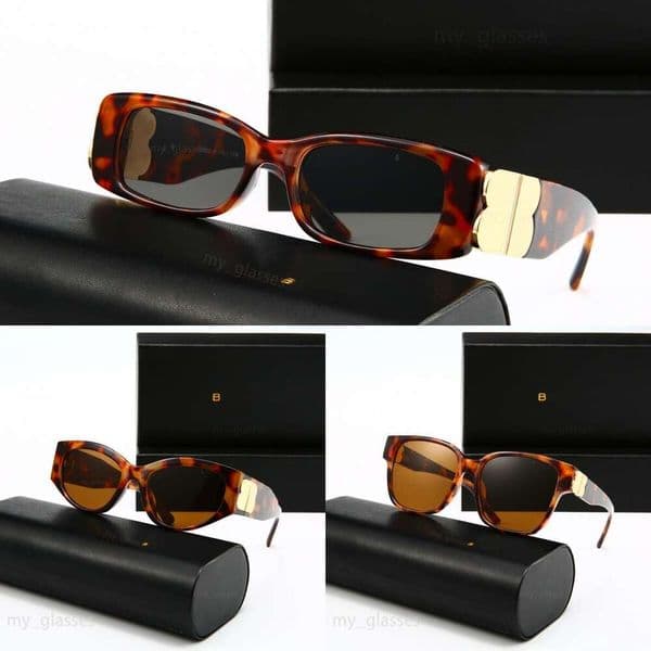 Free Shipping Luxury Designer Sunglasses Metal Double letter plastic acetate frame Nylon Resin lenses UV400 protection sunglasses for women men lunettes de soleil