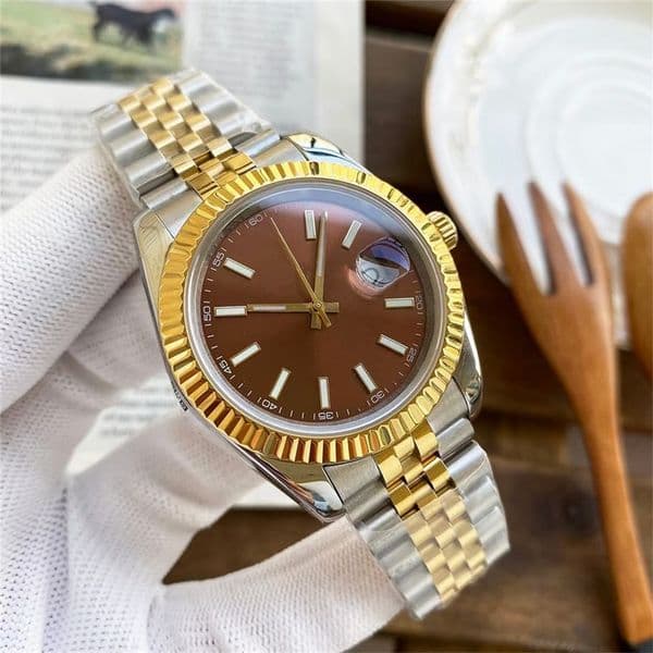 ROL Luxury designer mens womens DAY DATE JUST watches Automatic mechanical movement watch 904L stainless steel strap luminous gifts men Wristwatches montre #221