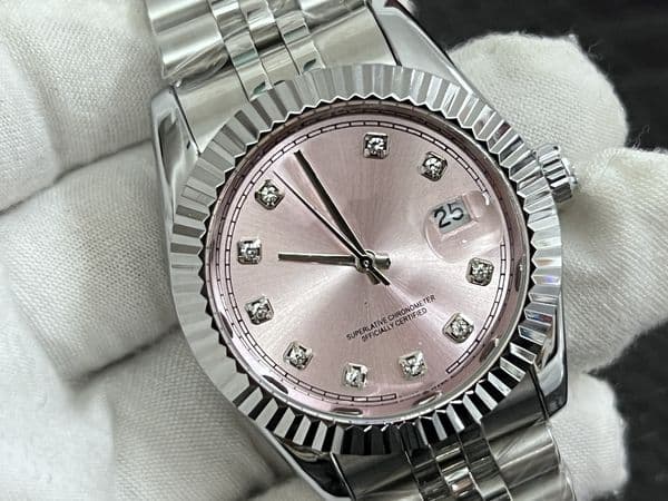 ROL DAY DATE JUST Luxury designer mens women OYSTERity PERPETUALity Quartz movement watch watches stainless steel strap luminous gifts Set with diamonds watch #99