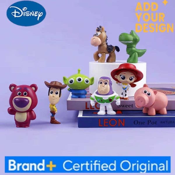 Disney 8pcs / Set Toy Story Action Figure Anime Cartoon Model Doll Car Decoration Cake Accessories Anime Figure Toy Childrens Gift H251222