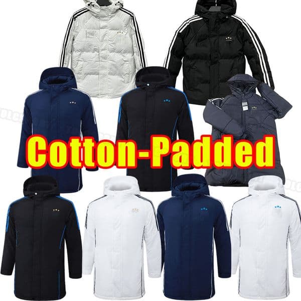 Cotton-Padded Hooded Jacket World Argentina cup Soccer tracksuits 2025 2026 DI MARIA DYBALA Football Shirt AGUERO MARADONA MONTIEL MARTINEZ long sleeve coat set