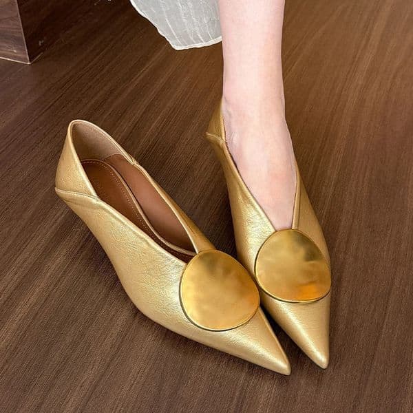 Women Heeled Shoes Pointed Toe Low Heels er Shoes Sexy Dress Fashion Woman Pumps 2025 Summer Elegant Zapatos Mujer251218