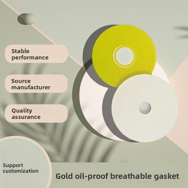 Manufacturer Direct Supply gold Oil-Proof Food Cosmetic Bottle Cap Aluminum Foil Breathable Gasket
