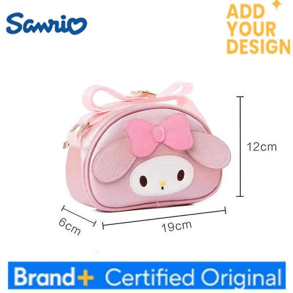 Sanrio Hello Kittys Crossbody Bag Cute Cartoon Kuromi Crossbody Packet Fashion Versatile Shoulder Bag Girl Bags for Woman H251223