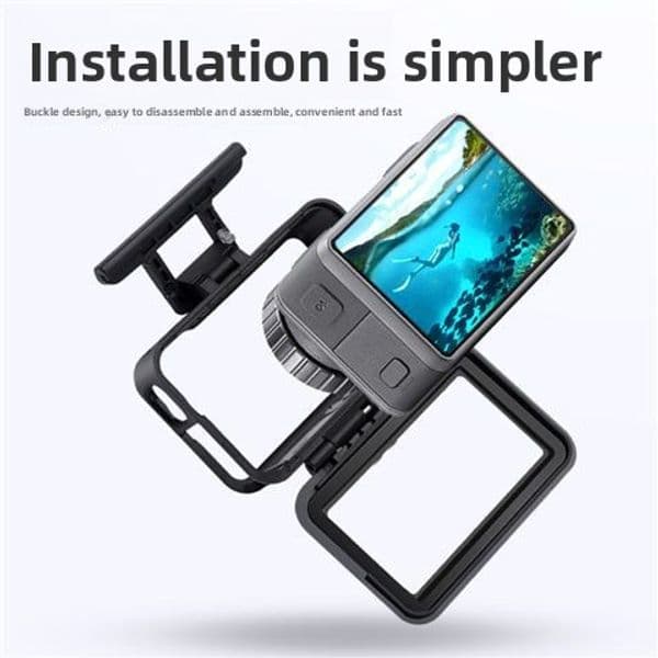 Osmo action1 generation rabbit cage DJI dj action camera accessories dog cage anti-drop frame osmo accessories