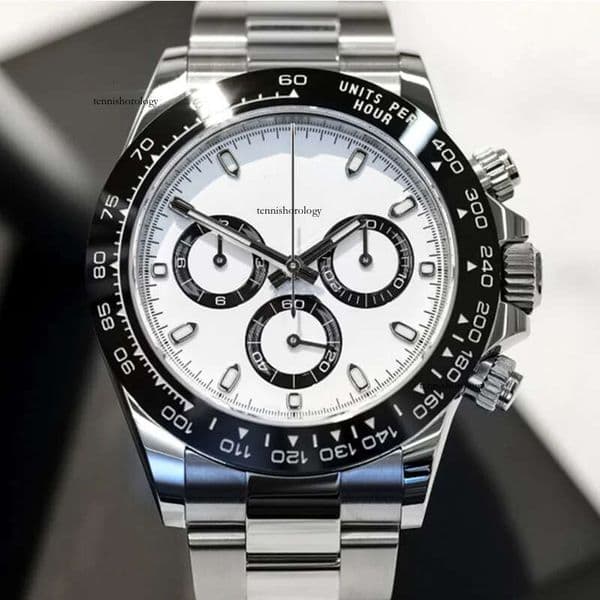 U1 montre de luxe factory Quality Quartz For mens Colorful Watch Rubber Strap Sport VK Chronograph waterproof wristWatch watches 41MM 80