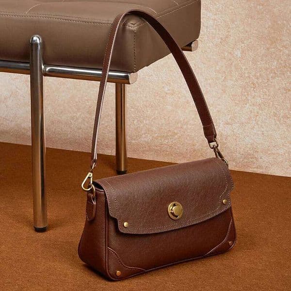 Hifashion Cowhide Genuine Leather Underarm Shoulder Bags For Women Luxury Crossbody Purse Square Ladies Handbags Liksusie